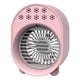 thumbnail image 2 of Aire acondicionado, enfriador, ventilador personal, humidificador de escritorio, purificador, oficina Rosa, 2 of 8