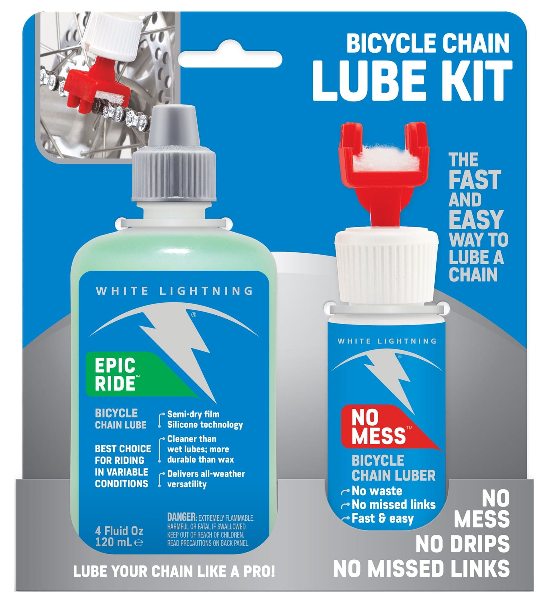 Finish Line E-Bike Chain Lube, 4 oz - Walmart.com