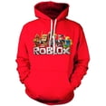thumbnail image 3 of ROBLOX-suéter con capucha con estampado Digital para hombre, suéter de moda, Tops de tendencia para pareja, High Street, Invierno, 3 of 4
