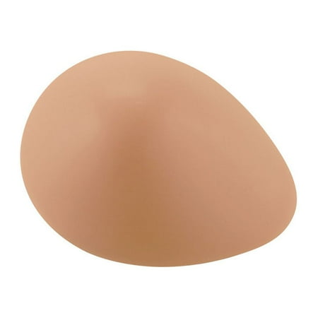 classique 537 oval post mastectomy silicone breast form, beige - size 11