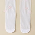thumbnail image 4 of UAYOTSE Girls Sparkle Rhinestone Sheer Tights Soft Thin Dance Pantyhose for Daily Party Wear,Sizes 8-12 Years, 4 of 5