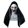 thumbnail image 1 of Halloween Mask, Nun Scary Latex Mask, Halloween Party Scary Full Head Costume Mask, Halloween Decoration, Halloween Grimace Scary Scary Horror Latex H, 1 of 5