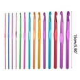 thumbnail image 3 of Crochet Hooks Aluminum Ergonomic Handle Crochet Hook Needle Replacement, 3 of 14