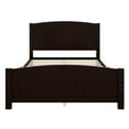 thumbnail image 4 of Harper & Bright Designs Full Size Platform Bed with Headboard and Footboard, Wood Platform Bed Frame with Support Slats, Espresso, 4 of 7