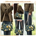thumbnail image 4 of FORMRS Womens Shoulder Bag with Chain Strap Clutch Purse Cute Tote Handbag, Floral Lemons, 4 of 7