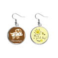 thumbnail image 1 of Hueso dinosaurio Pendiente Sol Flor Pendiente Joyas Moda Unbranded M, 1 of 3