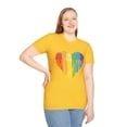 thumbnail image 5 of Rainbow Heart Puzzle Autism Awarness Graphic Tshirt, 5 of 7