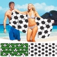 thumbnail image 1 of Xihbxyly Toalla de Playa de Microfibra, Ligera y Resistente a La Arena, de Secado Rápido y Compacta, Ideal para Viajes, Ideal para Piscina, Camping y Senderismo, Tamaño 76 X 152 Cm, Multiusos., 1 of 7