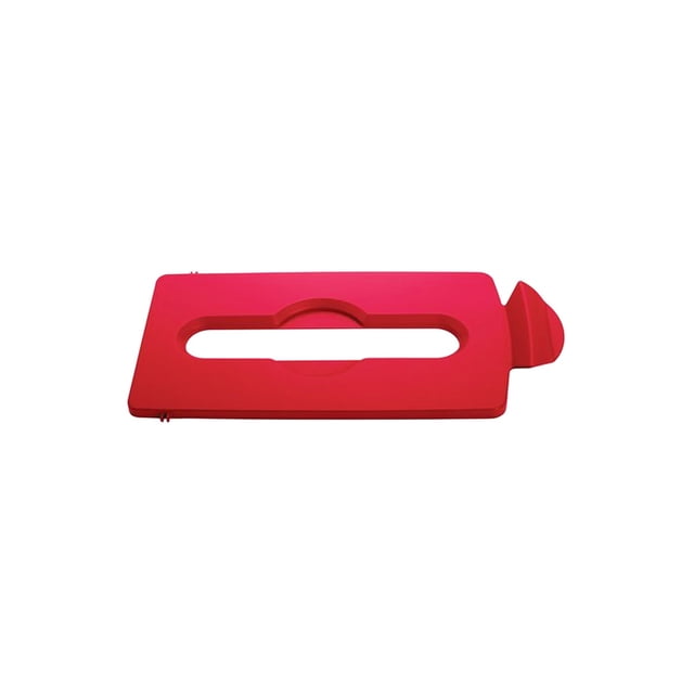 Tapa De Ranura De Papel Slim Jim Rubbermaid Rojo 2007194