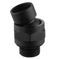 thumbnail image 4 of Adaptador de ducha, cabezal de ducha de acero inoxidable, válvula de desvío, separador de agua para baño, negro mate sidaley HA002205-01, 4 of 6