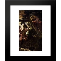 The Temptation of Christ 20x24 Framed Art Print by Tintoretto