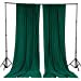 thumbnail image 3 of BalsaCircle Rideaux de Fond en Polyester Vert Chasseur 10 Pi x 10 Pi - Décorations de Mariage Fournitures de Réception pour Fête à la Maison, 3 of 10