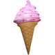 thumbnail image 1 of Flotador inflable de helado, flotador de juguetes de piscina, divertido juguete de verano para niños, anillo de natación inflable de helado de agua, flotador de natación, 1 of 2