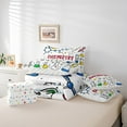 thumbnail image 5 of Chemistry 7 Piece Comforter Set Full Bed in a Bag,Chemical Equation Bedding Sets Science Educational Sheet Set with Comforter,Test Tube Microscope Chemical Equipment Bed Set, 5 of 5