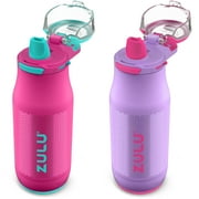 ZULU Chase 14 fl oz. Purple and Pink Stainless Steel Water Bottle