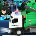 thumbnail image 2 of Freecat Garbage Truck Toys for Kids Boys, Play Vehicle Trash Truck Toys with Dumpster and Trash Bins, Christmas Birthday Gift for Boys 3 4 5 6 8 Years Old., 2 of 7