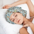 thumbnail image 6 of Naloa Tribal Animals Adjustable Hair Bonnet for Sleeping, Hair Wrap Sleep Cap Turban for Women Men, Curly Straight Hair Long Large Braid Unisex, 6 of 6