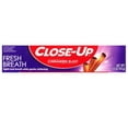 thumbnail image 2 of Close-Up Fluoride Toothpaste, Freshening Red Gel 4 oz (Pack of 4), 2 of 4