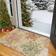 thumbnail image 3 of Snowflake Design Indoor Entrance Mat Non Washable Floor Carpet for Home Holiday Soft Thin Rug Living Room Kitchen Bathroom, 3 of 5
