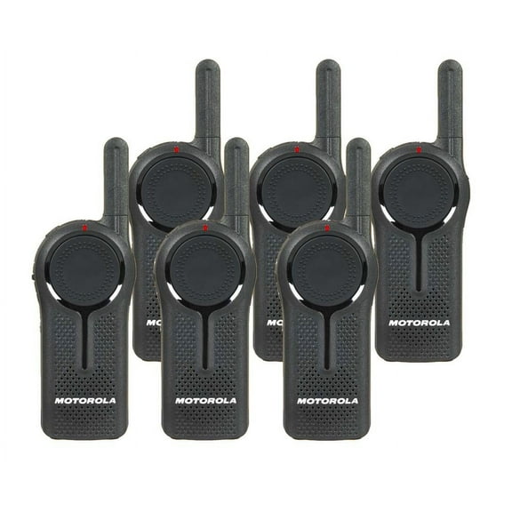 Motorola DLR1020 - Digital 1 Watt 2 Channel Radio 6 Pack