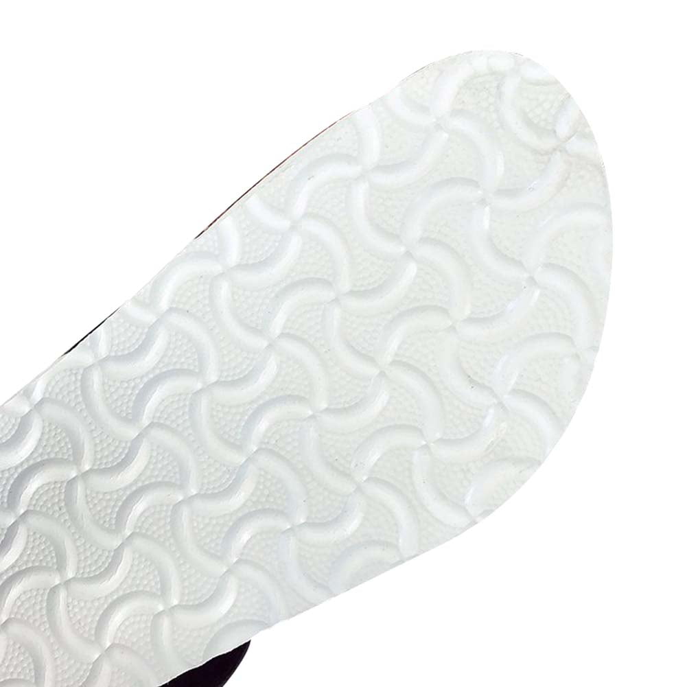 Kepooman Women' s Summer Casual Flip Flop with Adjustable Buckle, Ladies Flat Cork Sandals Open Toe Slide Shoe for Travel Beach, Black, US-7 Kepooman Women' s Summer Casual Flip Flop with Adjustable Buckle, Ladies Flat Cork Sandals Open Toe Slide Shoe for Travel Beach, Black, US-7