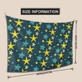 thumbnail image 3 of YFYANG Green Vintage Star Doodle Tapestry, Bedroom Dormitory Living Room Decoration Tapestrys Wall Hanging , 80 x 60 in, 3 of 8
