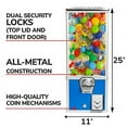 thumbnail image 2 of Vending Machine - Big Capsule Vending Machine - Prize Machine - Commercial Vending Machine for 2 Inch Round Capsules Gumballs Bouncy Balls - Blue, 2 of 6