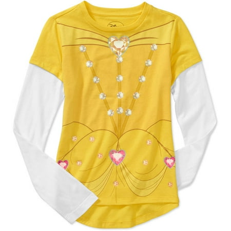 Disney Girls Belle 2fer Graphic Tee