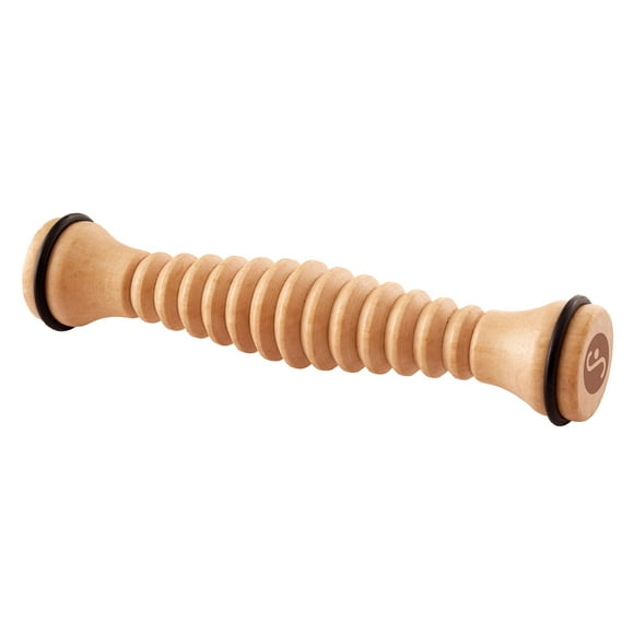 Masajeador de pies, cuerpo y espalda, rodillo de madera para pies, fascitis plantar