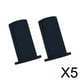 thumbnail image 1 of Kit De Enrutamiento De Cables De Comunicación Con Orificios De Pared De 5x2 Piezas, Accesorio Para Orificios De 1 Pulgada, Color Negro, 1 of 8