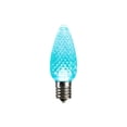 thumbnail image 2 of Vickerman XLEDC9L-25 0.96 watt C9 Faceted LED Teal Replacement Bulb - 25 per Bag, 2 of 2