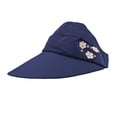 thumbnail image 1 of Visera de Sol para Mujer, Elegante Sombrero protección UV para Dama ecomlab  Sombrero visera, 1 of 10