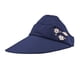 thumbnail image 1 of Visera de Sol para Mujer, Elegante Sombrero protección UV para Dama ecomlab  Sombrero visera, 1 of 10