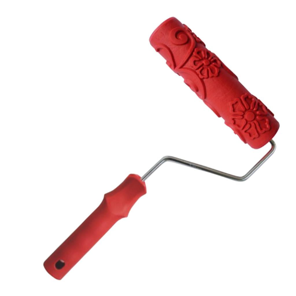 7 '' DIY Embossed Paint Roller Textured Roller Paint Roller with