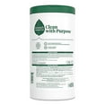 thumbnail image 3 of Seventh Generation Multi Surface Wipes All Purpose Cleaning Lemon Zest scent with 100% Essential Oils and Botanical Ingredients 70 count, Pack of 6, 3 of 3
