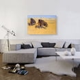 thumbnail image 2 of ARTCANVAS Indians Simulating Buffalo 1908 Canvas Art Print by Frederic Remington - Size: 40" x 26" (1.50" Deep), 2 of 9