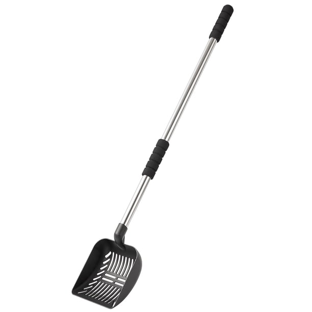 Yangbaga Metal Cat Litter Scoop with Deep Shovel&Long Handle,Detachable