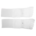 thumbnail image 4 of Unique Bargains  1 Pair Five Toe Socks Comfortable Warmth Socks for Women White, 4 of 6