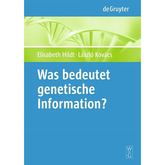 Was bedeutet "genetische Information"?, (Paperback)