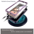 thumbnail image 3 of ArmadilloTek Vanguard Case Compatible with Samsung Galaxy S10+ Plus Military Grade Full-Body Rugged with Built-in Kickstand [Screenless Version] - Purple, 3 of 5