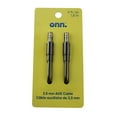 thumbnail image 2 of Onn. 6 ft./1.8 m 3.5 mm AUX Cable, 2 of 5