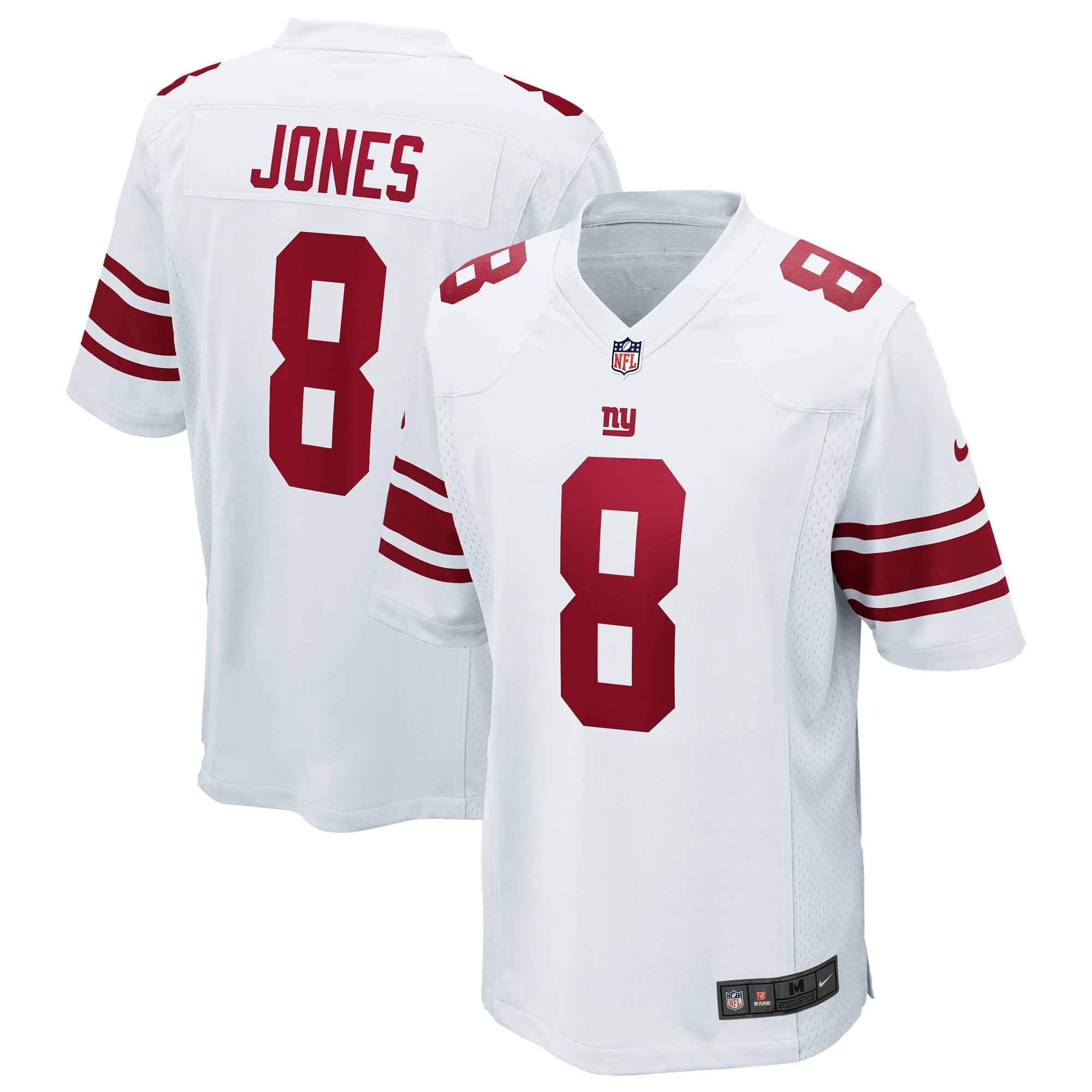 Daniel Jones New York Giants Nike Game Jersey - White - Walmart.com ...
