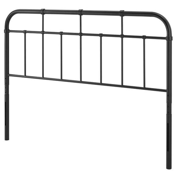 Headboard, Twin Size, Metal, Black, Modern Contemporary Urban Design, Bedroom Master Guest Suite