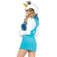 thumbnail image 2 of Cozy Snowman zipper front fle, 2 of 5