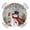 Dark Gray, variant on Round Fitted Tablecloth with Elastic Edge, Red Snowman Christmas Waterproof Table Cloth Table Cover for 55"-60" Tables, Xmas Tree Snowflake Ball Poinsettia Tablecloths for Dining Picnic Party Outdoor
