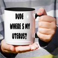 thumbnail image 4 of Funny Uterus Removal Gift - Hysterectomy Surgery Recovery Sweat - Get Well Soon with This - Large 11 Oz Pink Ceramic Inner Coffee Mug, 4 of 5