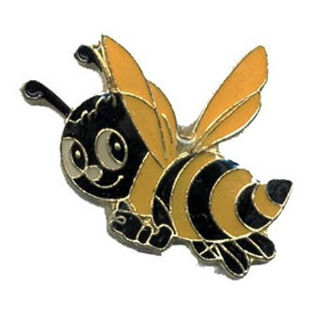 Bee Pin Jewelry - Lot of 12 Cute Happy Bee Hat Lapel Pins