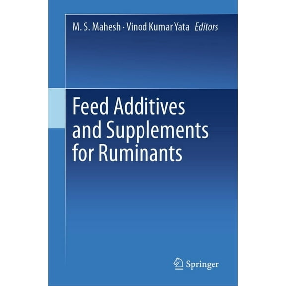Feed Additives and Supplements for Ruminants, (Hardcover)