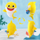 thumbnail image 3 of Peluche Baby Shark 30cm Juguetes Para Bebes Con Sonido Y Luz Xtellar amarillo, 3 of 4