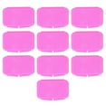 thumbnail image 2 of 10 piezas de cera para ortodoncia para el cuidado dental, protección bucal para aparatos dentales, cera roja (sabor a fresa), 2 of 15
